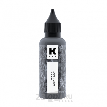 Краска для художественной татуировки КРАСКА Tattoo Ink, Асфальтовый серый, 50 мл